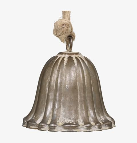 Vintage Weihnachtsglocke Antik Messing Metall-Glocke Weihnachtsschmuck Weihnachtsdeko