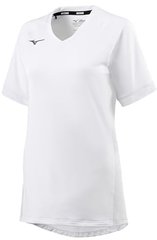 Mizuno Damen Women's Spike Short Sleeve Volleyball Jersey Damen Spike Volleyballtrikot, kurzärmelig