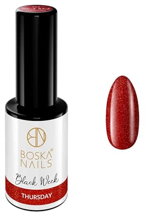 Boska Nails Esmalte Híbrido Colección Black Week Thursday N.º 512 Esmalte de Uñas 6 ml Gel-Laca Duradero Estiloso UV LED Resistente a Arañazos Estiloso