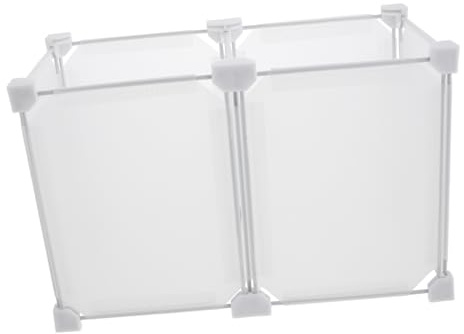 Divisori per Congelatore in Plastica, Organizer Bin | Frigoriferi e Freezer, Facile Installazione, Separazione e Categorizzazione, Design Multifunzionale