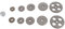 Lathe Gear Set Reliable Cutting Work for Metal Machine Operation