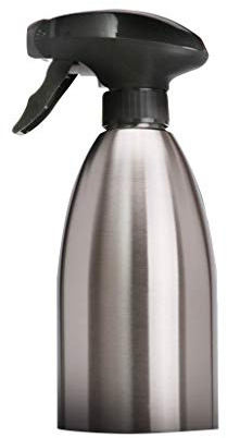 SHYYOULQE Rostfritt stål sprayflaska oljespruta oljekanna för BBQ grill matlagning oljespruta dispenser glas