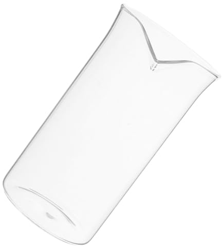 FELTECHELECTR Tasse de Rechange Verre pour Cafetière à Piston Compatible avec Presse à Café et Thé et Facile à Installer pour Café Expresso et Infusion de Thé