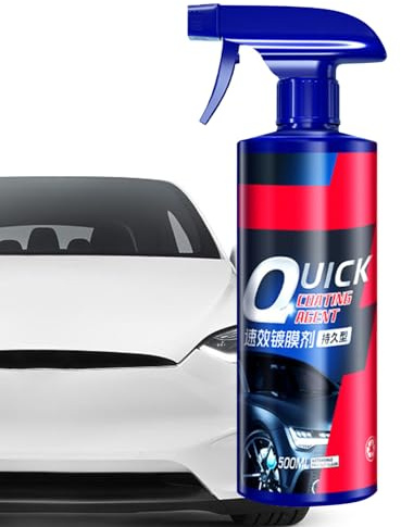 Agente di Rivestimento Spray, Prodotto Ceramico Idrorepellente 500 ml, Spray Per La Pulizia Dei Delle Auto, Per Veicoli Esterni Parabrezza Finestrini Vernice Vetro