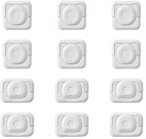 Copri Presa Elettrica 12pezzi Bianco Abs Plastic Outlet Plug | Socket Protector, Outlet Protector, Proof Electrical Protector, Electric Outlet Plug Covers Festa Scuola Decor