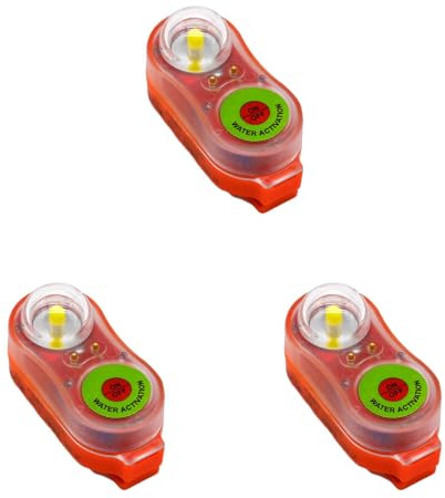 Generico Giubbotto Salvavita Flash per Sopravvivenza in Acqua di Emergenza Acqua di Emergenza Lampada a LED di Sicurezza in per Sicurezza All'aperto