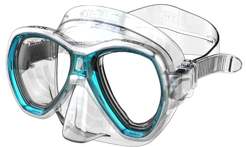 SEAC Elba, Maske für Jugendliche und Erwachsene mit kleinem Gesicht, ideal zum Schnorcheln