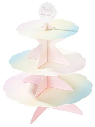 Talking Tables We Heart Copertura della Tabella, Carta, Pastelcakestand, 0.5 x 31.5 x 42 cm