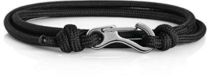 Eighty Eight Degrees Kletterarmband mit Karabiner, handgefertigt, verstellbar, wasserdichtes Armband für Kletterer
