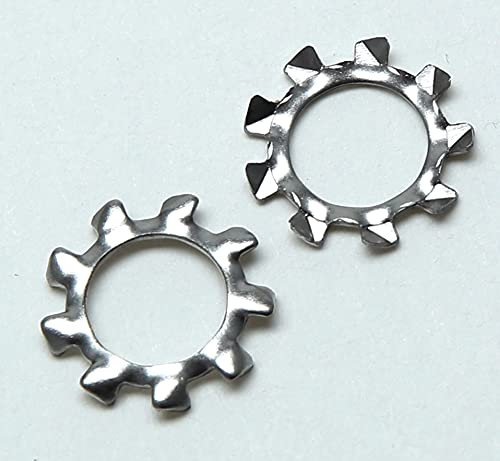 PD® Zahnscheiben M5 (DIN 6797-A/UNI 8841-A) | Extern gezahnte Unterlegscheiben aus Edelstahl A2 V2A | 50 Stück