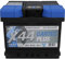 Cartec Plus Auto-Batterie, 44 Ah / 440 A, wartungsfreie Starter-Batterie, mit Calzium Technologie