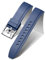 BINLUN Quick Release Silicone Watch Strap Replacement Rubber Watch Band 18mm 19mm 20mm 21mm 22mm 24mm Smartwatch Straps for Men and Women Waterproof Sport Watchbands (24mm, Blue)
