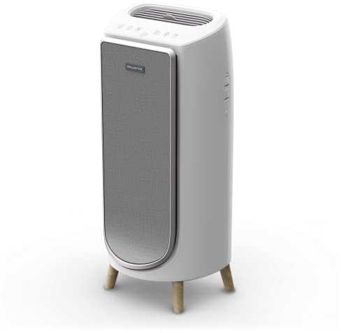 Rowenta PU6180 Intense Pure Air Home Luftreiniger | HEPA-Luftfilterung | filtert Formaldehyd | CADR 360 m3/h | Reine Luft-App | 4 automatische Modi | weniger als 32 dB(A) | Weiß/Textilfinish