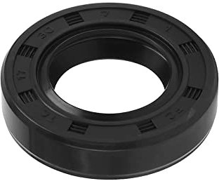 QUARKZMAN 17 x 30 x 7mm TC Huile Joint x 1 Pièce Caoutchouc Double Lèvre pour Moto Vilebrequins et Pompes hydrauliques, [Noir]