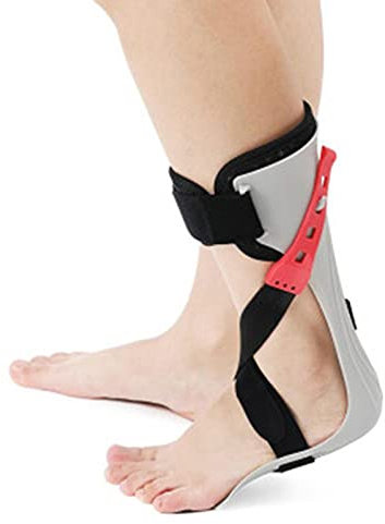 Fußheberorthese, Fußheberorthese, verstellbare AFO-Orthese, Fuß-Varus-Korrekturschuhe, für verbesserten Gehgang, Fußheber, Plantarfasziitis und Achillessehnenen