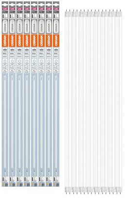 OSRAM Led Tube T8 18 Em 720 Mm, Linear Led Tube, 7W, 850Lm, 4000K, Cold White Light, Led Replacement for T8 Fluorescent Tubes with A G13 Base, Long Life, Low Energy Consumption