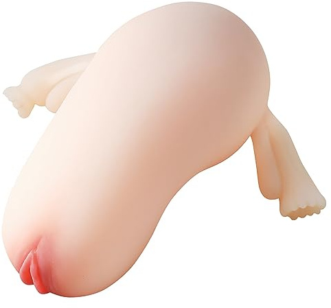 Jomyu Realistische Masturbator Mann Taschenmuschi Pussy TPE Realistisch Groß Mastubrator mit 3D Pussy Vagina Öffnung Blowjob Erotik Sex Sexspielzeug für Männer Masturbieren Sex Toys (Jugendlicher M)