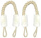 2 PCS Cotton Door Anti-Pinch Protection Cords, Door Jam Protection, Anti-Pinch Cords to Prevent Children and Pets