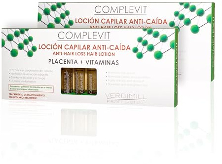 Verdimill Pack de 2 Ampollas Anticaída Tratamiento de Mantenimiento (10 ampollas de 10ml)