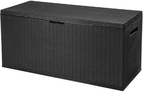 Well Home Coffre de rangement pour jardin Niza 350 l - 120 x 52 x 60 cm