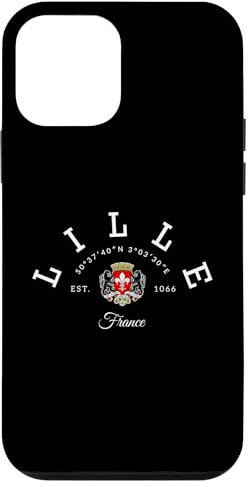 Custodia per iPhone 12 mini Lille France Souvenir Lille regalo Lille fan Viaggi Francia