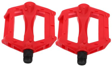 BESPORTBLE 2stücke Kinderfahrradpedale rutschfest Metallklapppedale Für Junge Mädchen-mountainbikes Flache Fahrradpedale Als Zubehör Pedale Für Kinderfahrräder