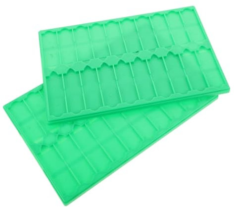 COSMEVIVI 2stücke Microscope Slide Rack Aus Kunststoff Trockenständer Für Objektträger Aufbewahrung Für Mikroskop-objektträger Platzsparend Und Leicht Für Laboreinsatz