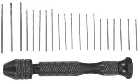 Mini Taladro Manual de Mano 1 Set Metal para Manualidades