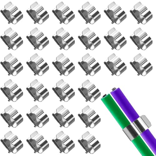 30 Pcs Clips De Fixation Cable Electrique, En Acier Inoxydable, Support Clips Cable Management, Système De Gestion De Câbles Pour Solaire Photovoltaïque Clips De Câble
