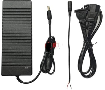 Adaptador de corriente de 12 V y 8 A, luz LED con pantalla LCD, fuente de alimentación conmutada de 12 V, 10 A, 8 A, 6 A y 5 A.(12V8A power supply)