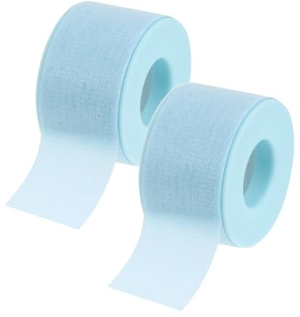 UKCOCO 2 Rollos Cinta para Extensiones de Pestañas Cintas Adhesivas de Transpirable para Debajo Ojos Aislante para Injerto de Pestañas para Maquillaje