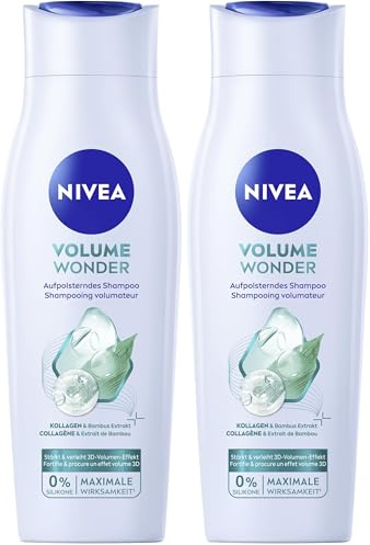 NIVEA Volume Wonder Shampooing repulpant 250 ml (Lot de 2)