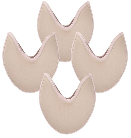 SMASOLO 2paires Protège-orteils pour Pointes de Danse Coussinets Tricotés Antidérapants Soins pour Ballet
