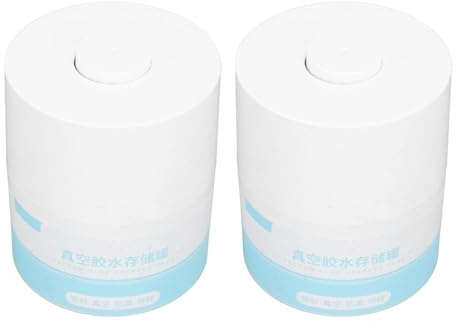 Generic 2st Lash Lim Vacuum Tank Fuktbeständig Förseglad Behållare för ögonfrans- och Nagellim 8,3x7x7cm