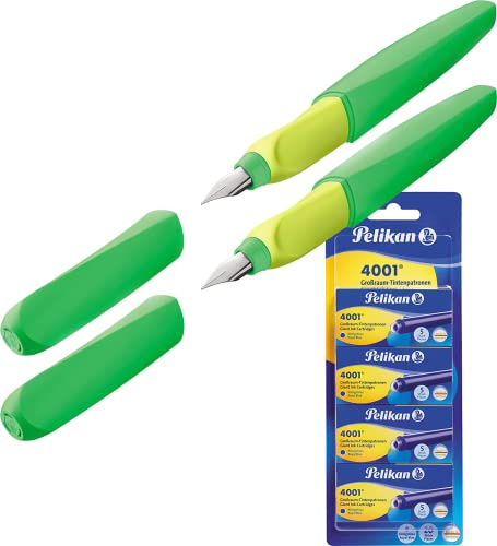 Pelikan Color Edition Twist ( Füller + 20 Patronen Königsblau)