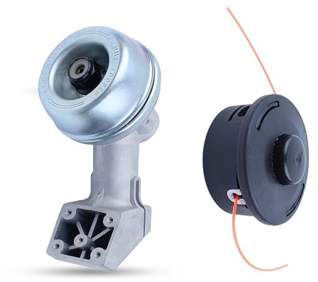 Haishine Rasentrimmer Spule Getriebe Gear Head für Stihl FR130 fr220 FR350 FR450 fr480 FS44 FS75 FS80 FS85 fs-km Rasentrimmer Weed Eater