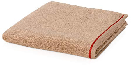 Möve Cashmere & Cotton Waschhandschuh 50 x 100 cm aus 85% Baumwolle / 12% Modal / 3% Kaschmir, Wood