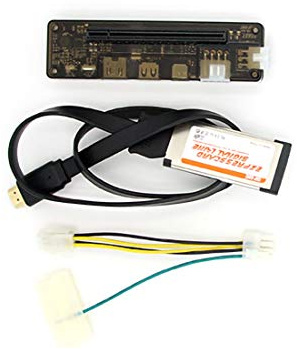 JMT PCIE Exp GDC Scheda Video del Computer Portatile Esterno Dock Scheda Grafica del Computer Portatile Docking Station per Bestia Mini PCI-E/NGFF M.2 /Expresscard (Exp GDC Expresscard)