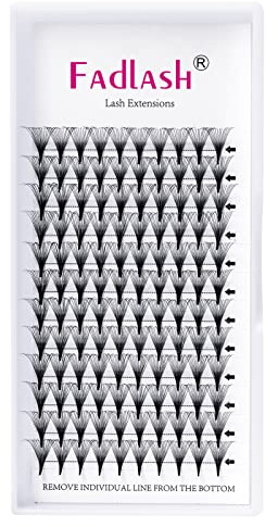 FADLASH Russische Volume 14D 0.07mm D Curl 12mm Lengte Premade Wimper Wimperverlengingen Volume Lash Extensions（14D-0.07D-12mm）