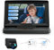 WOLFANG Espejo de Coche para Bebé HD 1080P Espejo Retrovisor para Coche de Bebé, USB-C Plug and Play Fácil Instalación, Monitor para Bebé con Pantalla de 5 Pulgadas y Cámara de Visión Nocturna
