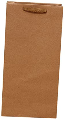 minkissy Lot de 24 Paquets en Papier Kraft Marron pour Bouteilles de Vin Rouge Double Compartiment et Haute Résistance pour Protection et Rangement Lors Événements