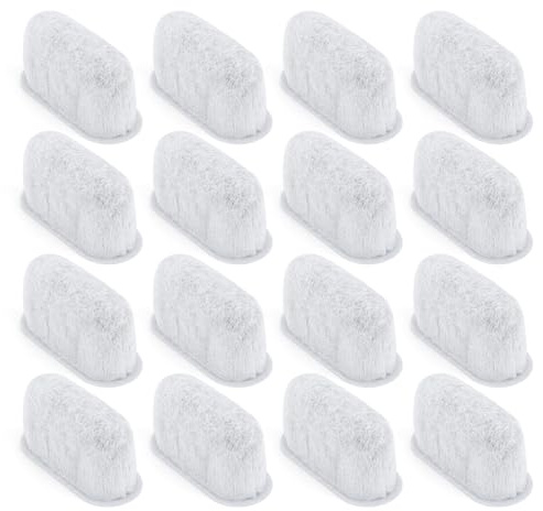 Gosknor 16 Pcs Espresso Machine Filters Replacement for Cuisinart, Activated Charcoal Coffee Water Filter Replacement Compatible with All Cuisinart Coffee Makers