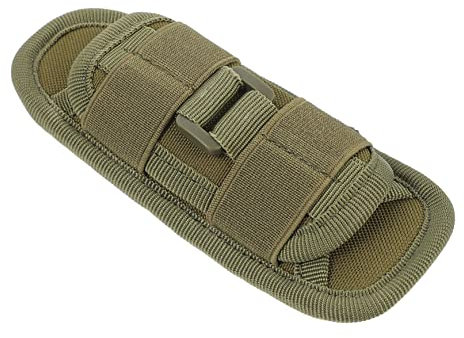 ifundom Lampe Torche Rotative à 360 Degrés en Nylon Extensible pour Pochette et Support Pratique pour Ceinture, pour Camping Chasse