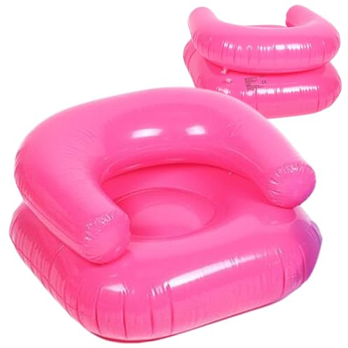 Inflatable Chair, Waterproof PVC Blow Up Chairs With 2 Air Vents, Portable Swimming Aider, Floating Seat For Boys Girls, Air Couches For Camping