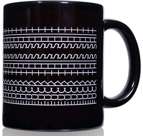 Ceraozmus Funny Coffee Mugs A Novelty Ceramic Coffee Mug with a Hidden Message,Gift for Work Bestie,Friends, Family, Ceramic Cup，A Humorous and Unique Gift for Coffee Lovers (11 OZ Black)