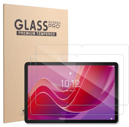 Xahpower 2 Pezzi Pellicola Protettiva per Lenovo Idea Tab 11 Pollici 2025/ Tab M11 11 Pollici 2024/ Tab K11 e K11e 11 2024, Durezza 9H, Anti Graffio, Protezioni Schermo in Vetro Temperato