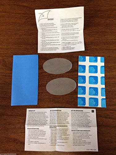INTEX ABOVE GROUND POOL PATCH MATERIAL ONLY REPAIR KIT( NO GLUE INCLUDED)