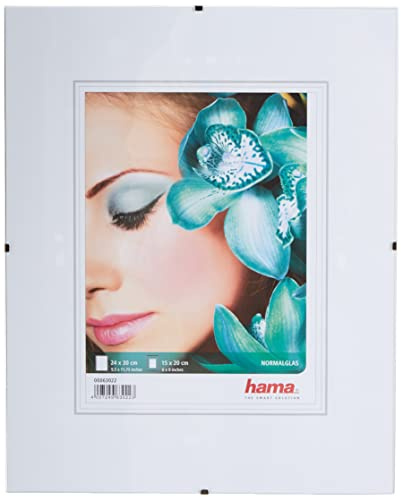 Hama Sonstige Bilderrahmen Clip-Fix NG rahmenloser Bildhalter (Bildformat: 15 x 20 cm, Rahmenformat: 24 x 30 cm)