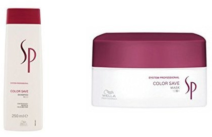 Wella System Professional Sp Color Save Shampoo 250 ml und Maske 200 ml