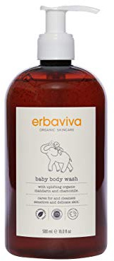 erbaviva Baby Body Wash 16 Fl Oz